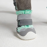 Zapatos para perros Hot Pavement Pawtector - Verde azulado