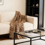 Funda de sofá – Marrón Boho Rústico