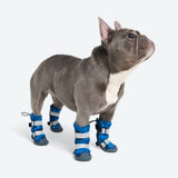 Botas de agua para perro, Zapatos impermeables para perro - Camuflaje Azul