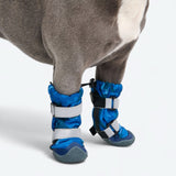 Botas de agua para perro, Zapatos impermeables para perro - Camuflaje Azul