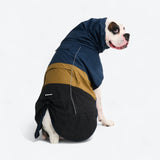 Impermeable para perros Breatheshield™ - Azul Oro Negro