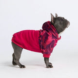 Sudadera con capucha para humano Fushia Camo