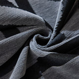 Funda de sofá – Gris Oscuro Boho