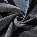 Funda de sofá – Gris Oscuro Boho