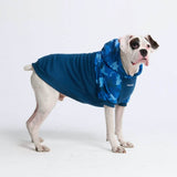 Sudadera con capucha para humano Blue Camo