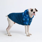 Sudadera con capucha para humano Blue Camo