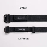 Collar táctico para perros - Negro