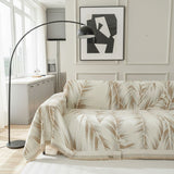 Funda de sofá – Beige Hojas