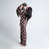 Pijama navideño - oso negro