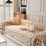 Funda de sofá – Marrón Boho