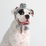 Gorro Beanie Knit Pom Pom Dog- Sal y pimienta
