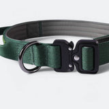 Collar táctico para perros - Verde militar