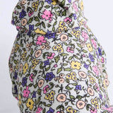 Sudadera Vintage Flower para Humano - Gris Claro