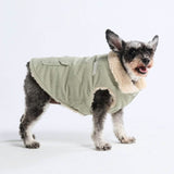 Chaqueta de Corderoy con Sherpa - Menta