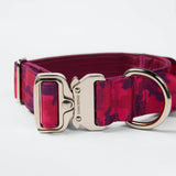 Set de collar de control cómodo - Camuflaje Fucsia