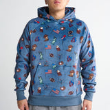 La sudadera para humanos de EE. UU. – Azul