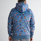 La sudadera para humanos de EE. UU. – Azul