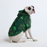 Sudadera con capucha para perro St. Patty's - Verde oscuro