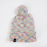 Gorro con Pompón Humano - Glaseado Pastel