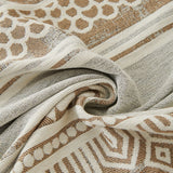 Funda de sofá – Beige Mosaico Moderno