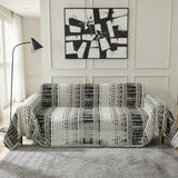 Funda de sofá – Negro Mosaico Moderno