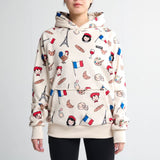 La sudadera para humanos de Francia – Beige