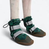 Botas para perros Flex Shell resistentes al agua - Camuflaje Verde