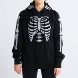 Halloween Skeleton Hoodie||size:S,M