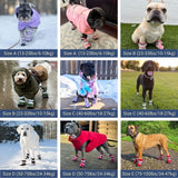 Botas de agua para perro, Zapatos impermeables para perro - Rosa