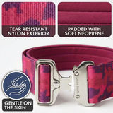 Fuchsia Camo Collar