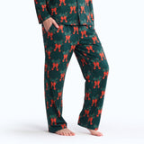 Human Pajama Pants - Mistletoe Night||size:S,M,L,XL,2XL