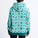 Sudadera navideña con capucha – Alegría navideña