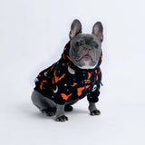 Sudadera con capucha para perro de Halloween - Negro