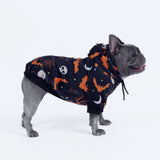 Sudadera con capucha para perro de Halloween - Negro