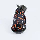 Sudadera con capucha para perro de Halloween - Negro