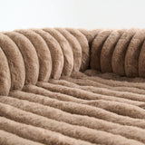 Cama de Lujo con Funda Protectora para Sofá - Marrón