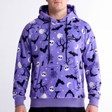 Halloween Purple Hoodie||size:L,XL,2XL