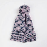 Sombrero de pompón humano (multicolor)