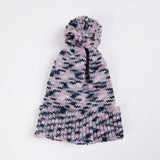 Sombrero de pompón humano (multicolor)