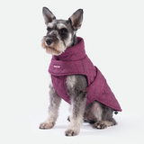 Magenta Quilted Winter Jacket||size:M