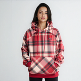 Sudadera a Cuadros para Humanos - Cuadros rojos