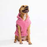 Chaqueta Teddy Sherpa - Rosa oscuro