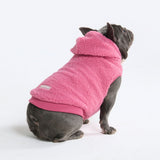 Chaqueta Teddy Sherpa - Rosa oscuro