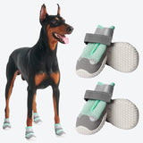 Zapatos para perros Hot Pavement Pawtector - Verde azulado