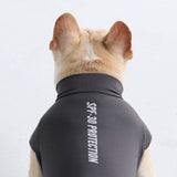 Camiseta para perro con bloqueador solar - Gris oscuro