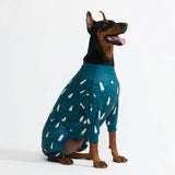 Pijama de Navidad para perro - Pinos Helados