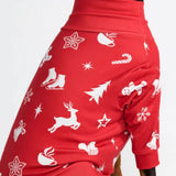 Pijama de Navidad para perro - Alegría Roja