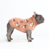 Suéter navideño tejido para perro – Papá Noel y Rudolph