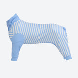 Pijama para Perros - Rayas Azules