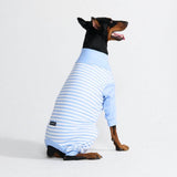Pijama para Perros - Rayas Azules
